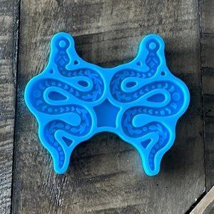 Snake Earring Silicone Mold - Epoxy - Resin - Clay